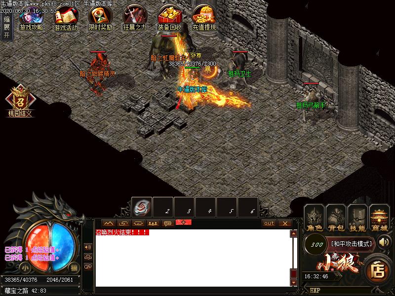 小狼复古怪物地图