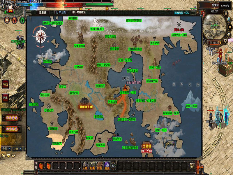 暗黑降魔录地图展示