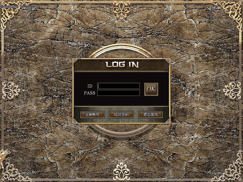 1.70新仙剑情登录界面