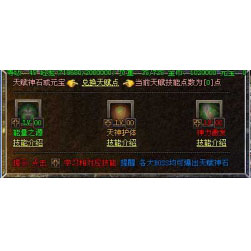 热血传奇天赋心法功能NPC-Gom引擎